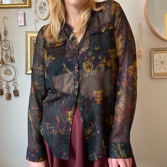 Sheer fall sprinkled top - Picture 4 of 8